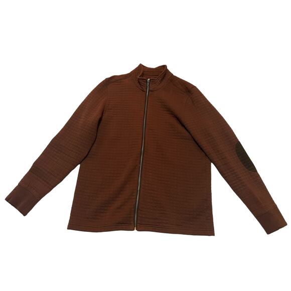 Singer + Sargent  Los Angeles Other - Singer + Sargent  Nordstrom Los Angeles Mens Sweater Size Large  Brown Full Zip